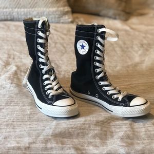 EUC Converse Midcalf Black